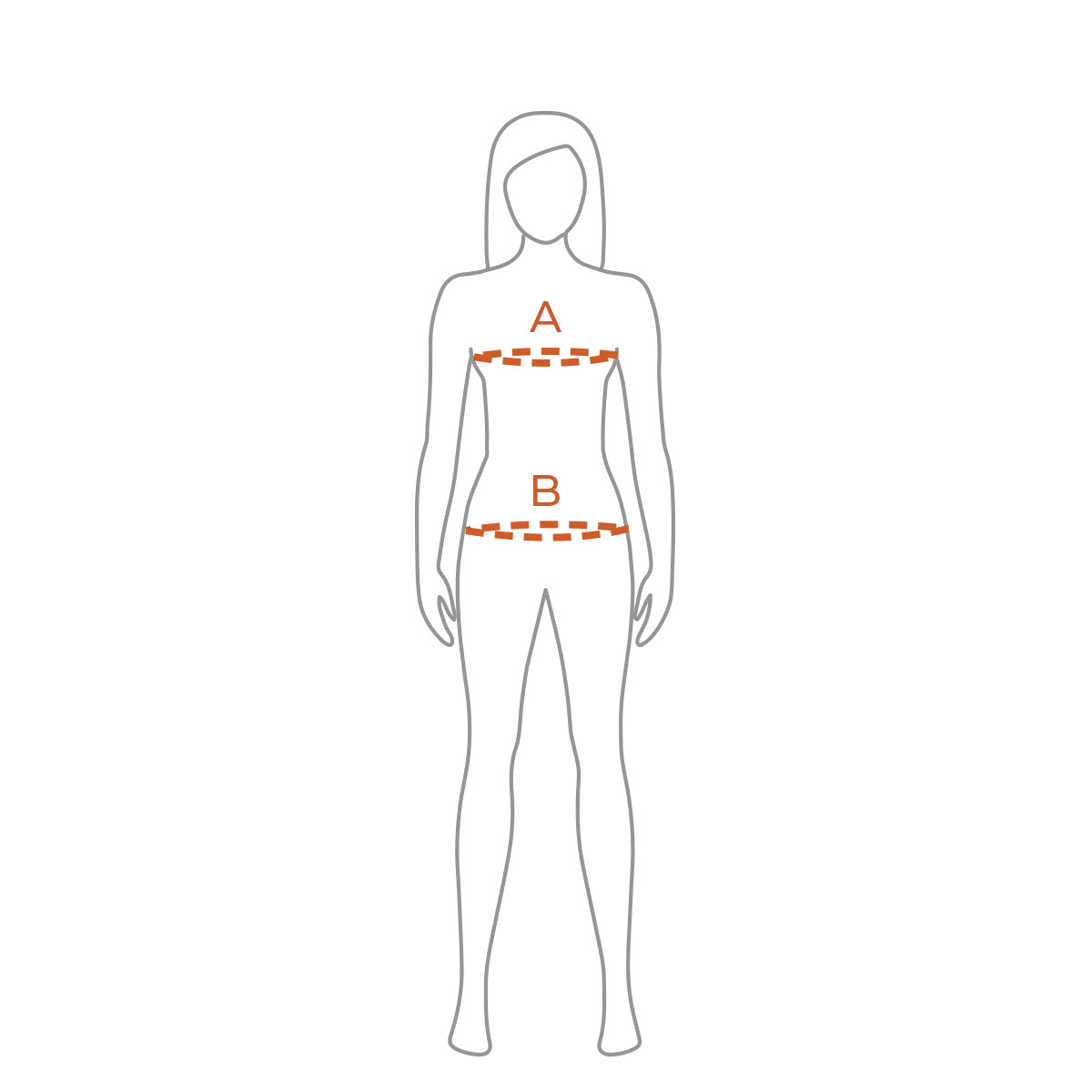 Sizeguide measurements