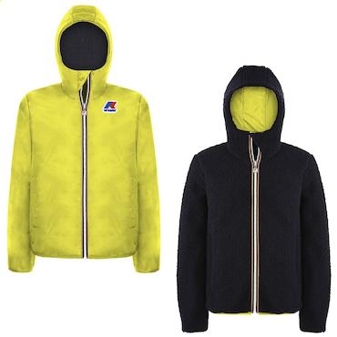 Yellow fluo / Navy blue