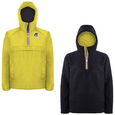 Yellow fluo / Navy blue